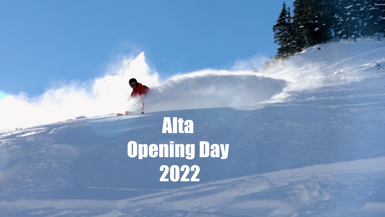 Alta's Opening Day Was A "Powder Bonanza" (Watch)