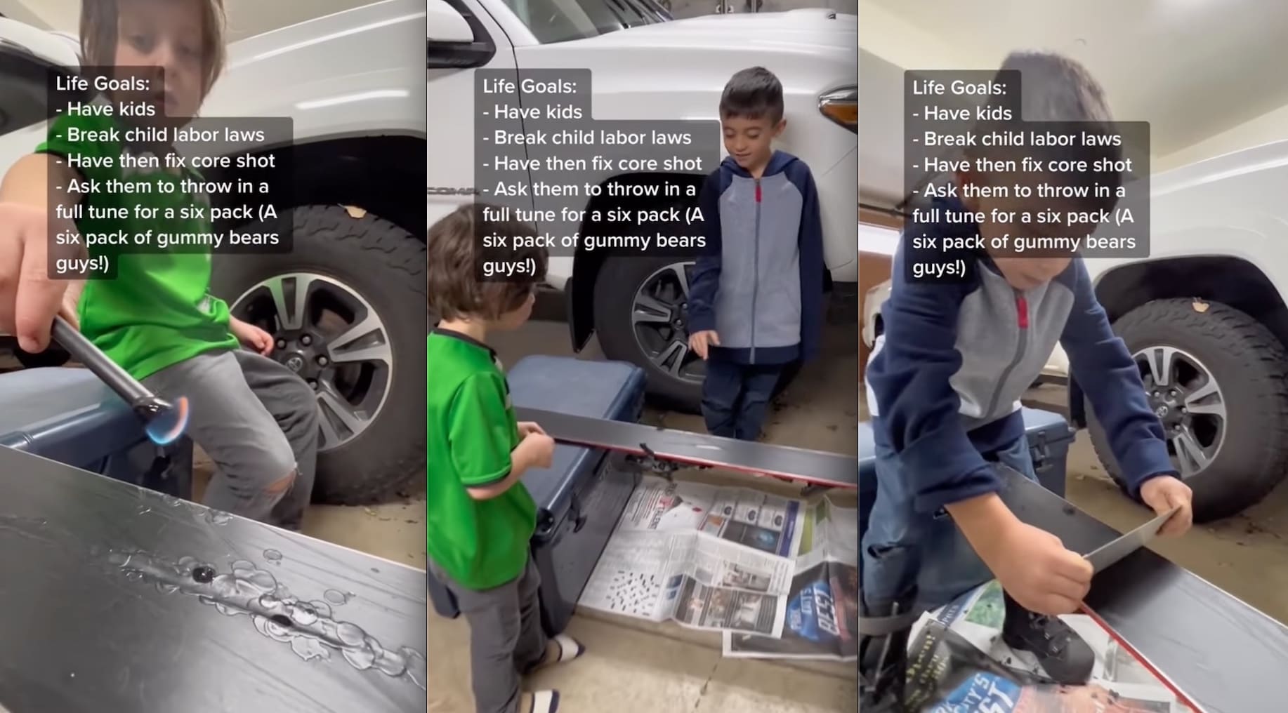 Ski Dad Pro Move...Make The Kids Tune Skis