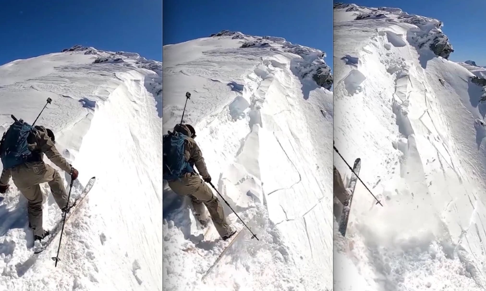 Video Skier Stomps…entire Ridgeline Releases