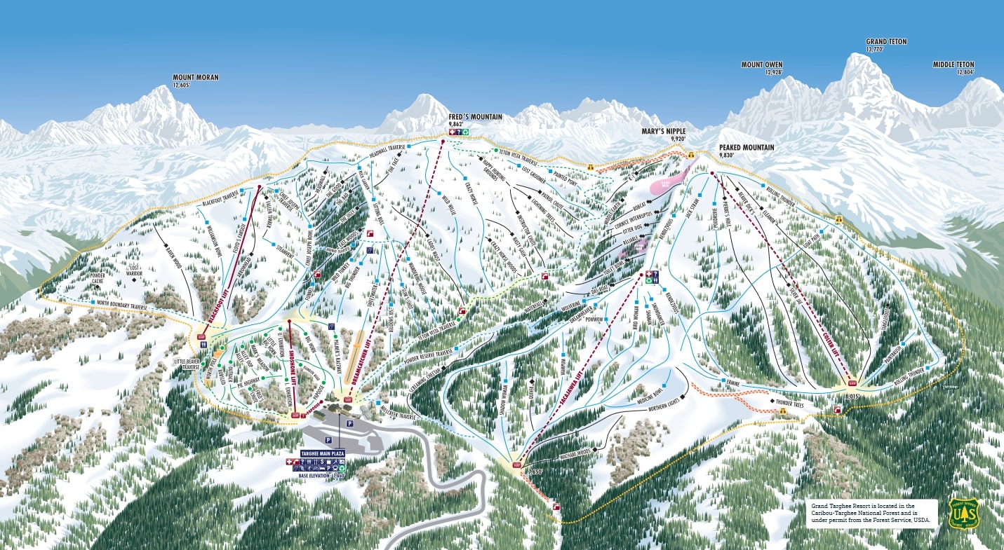 A Look At The New Trail Maps of The 2022-23 Season