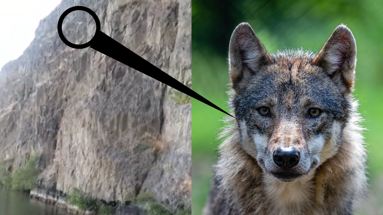 VIDEO: Coyote Somehow Survives Massive Cliff Jump