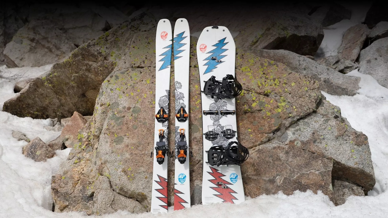 K2 Drops Limited Edition Grateful Dead Collab Skis, Splitboard