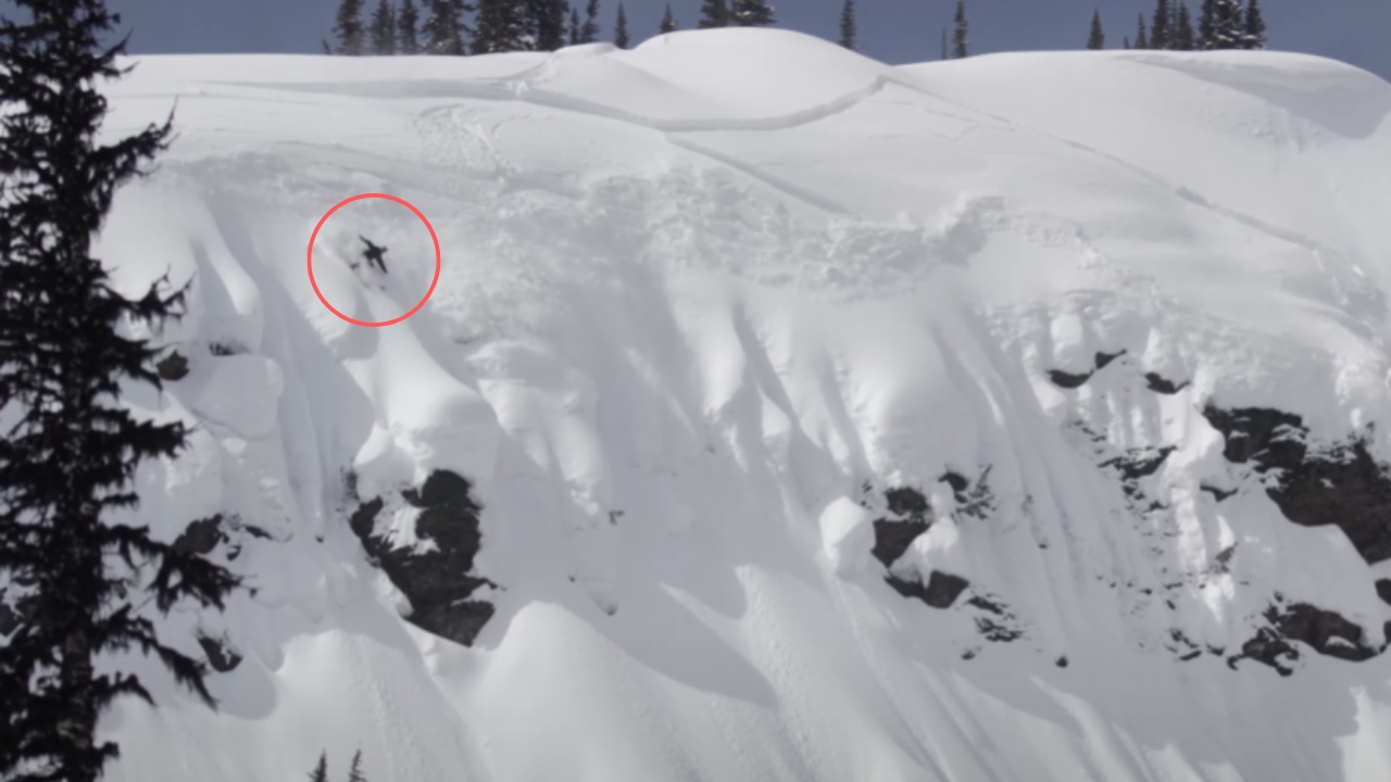 Pro Releases Huge Avalanche While Shooting For Ski Movie (Watch)