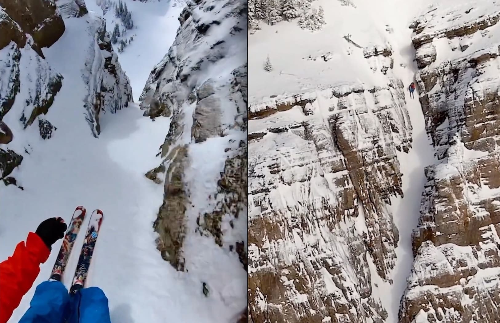 VIDEO: Owen Leeper Threads The Needle In Jackson Hole