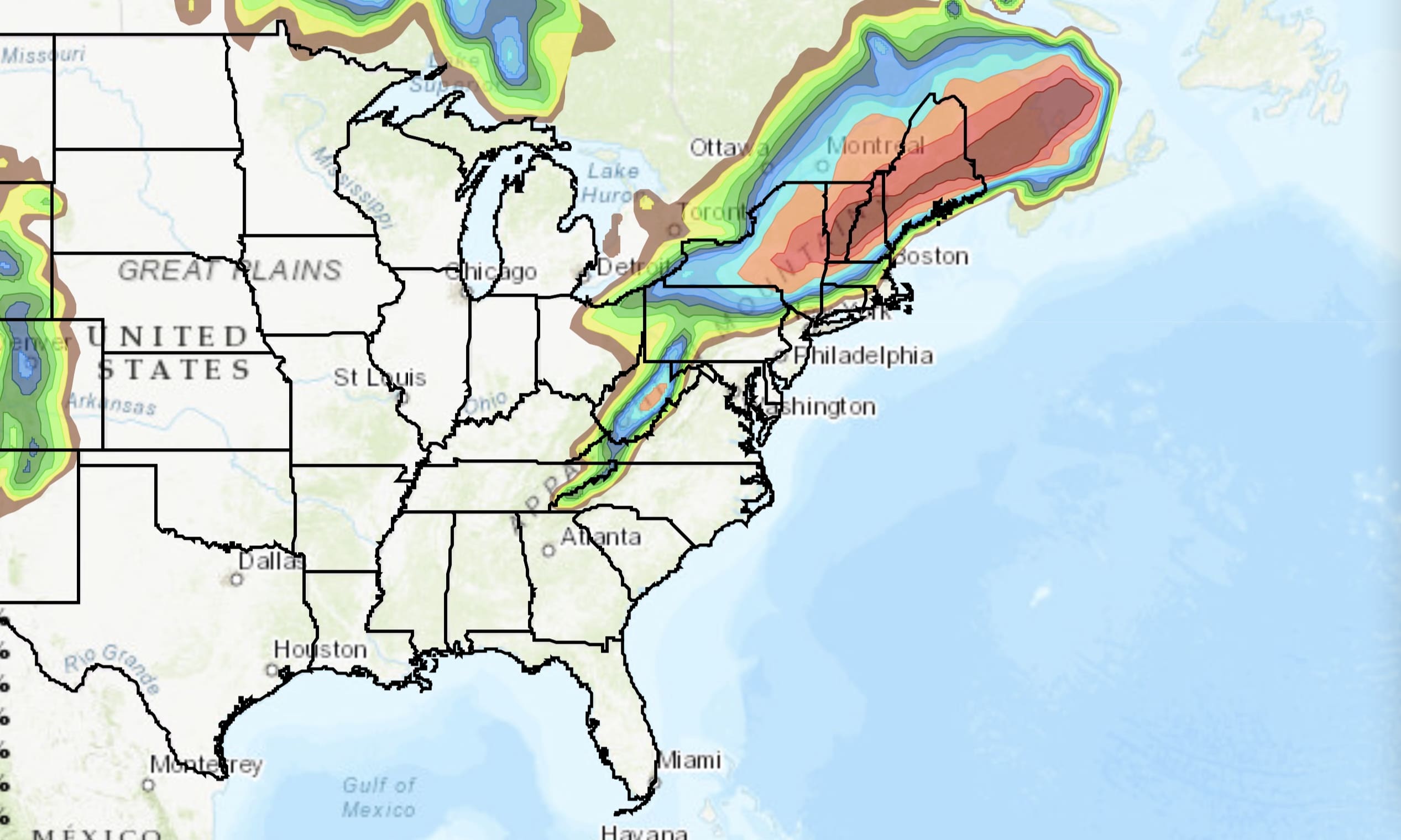 7-10 Day Powder Forecast: New England Finally Get Snow