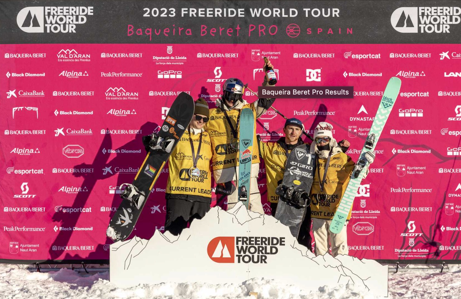 Comienza el Freeride World Tour en los Pirineos españoles (carreras ganadoras)