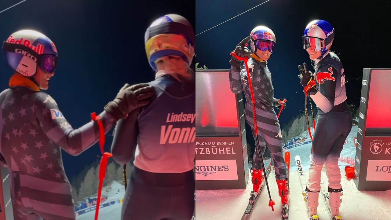 Lindsey Vonn Thanks Daron Rahlves For Streif Mentorship (Watch)