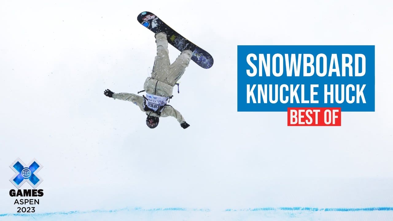WATCH: Best Of 2023 X Games Snowboard Knuckle Huck