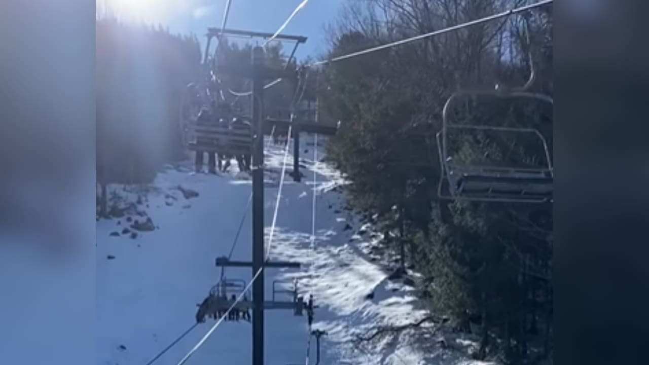 WATCH: Weird Ski Lift Intersection At Vail Resorts Property