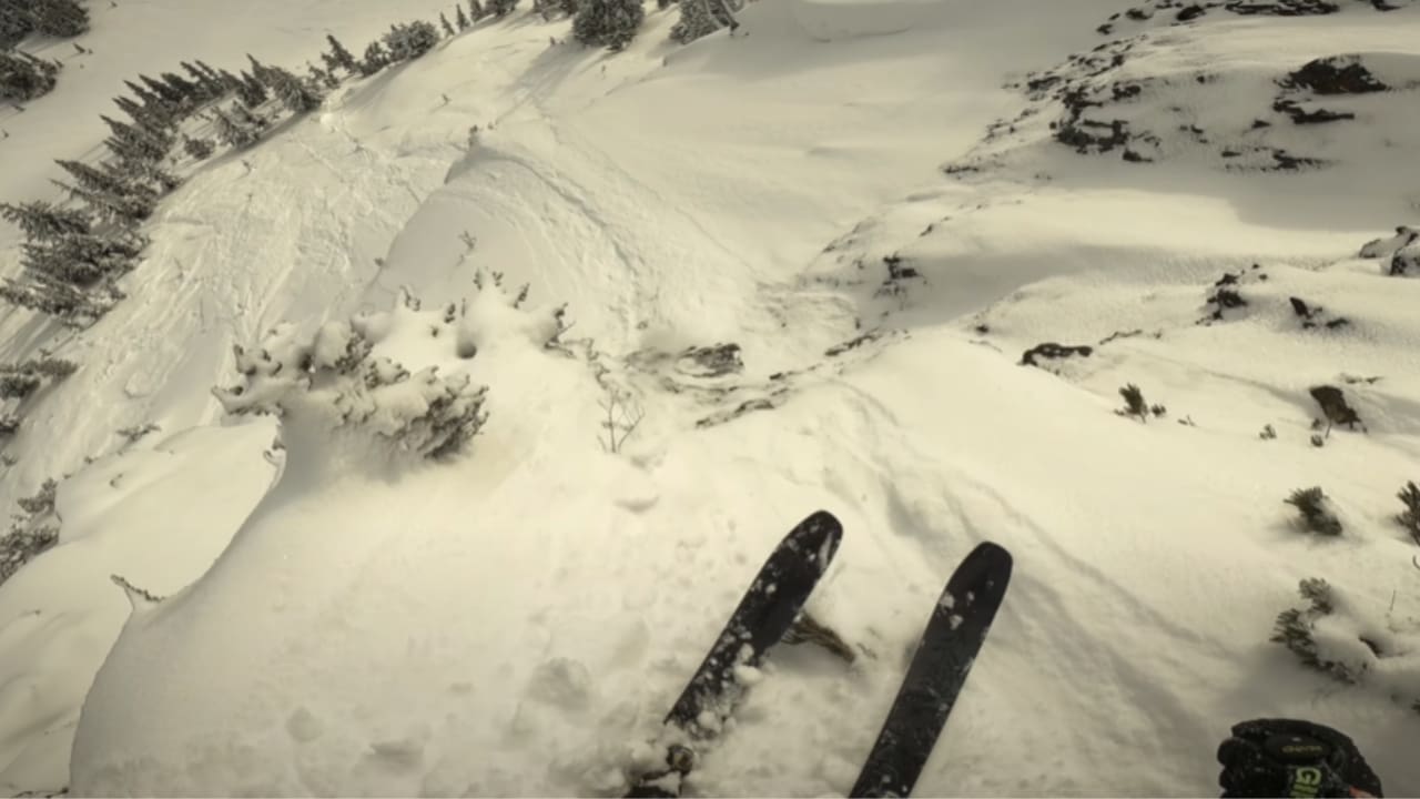 VIDEO Skier Hits Air Jordan At Whistler For First Time