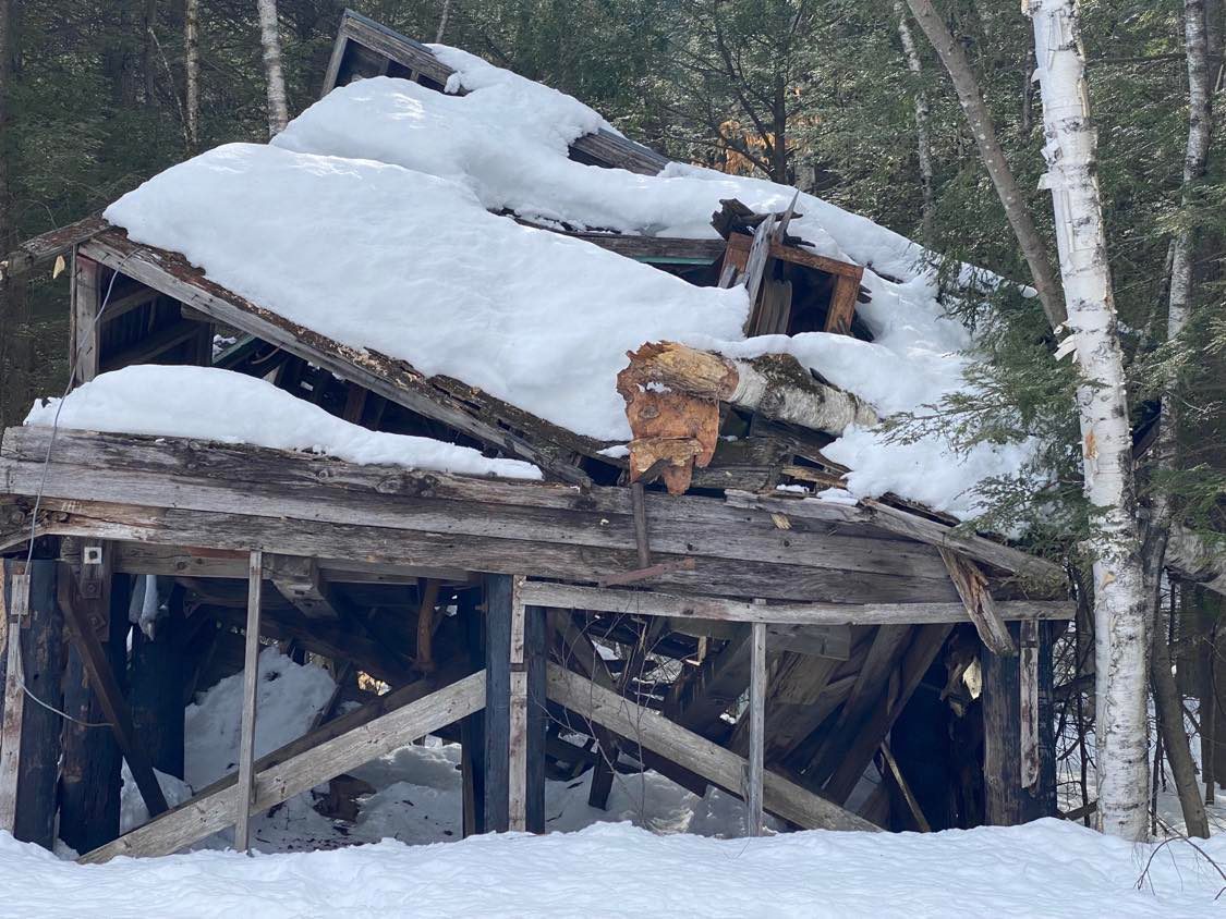 Exploring An Abandoned New Hampshire Ski Hill