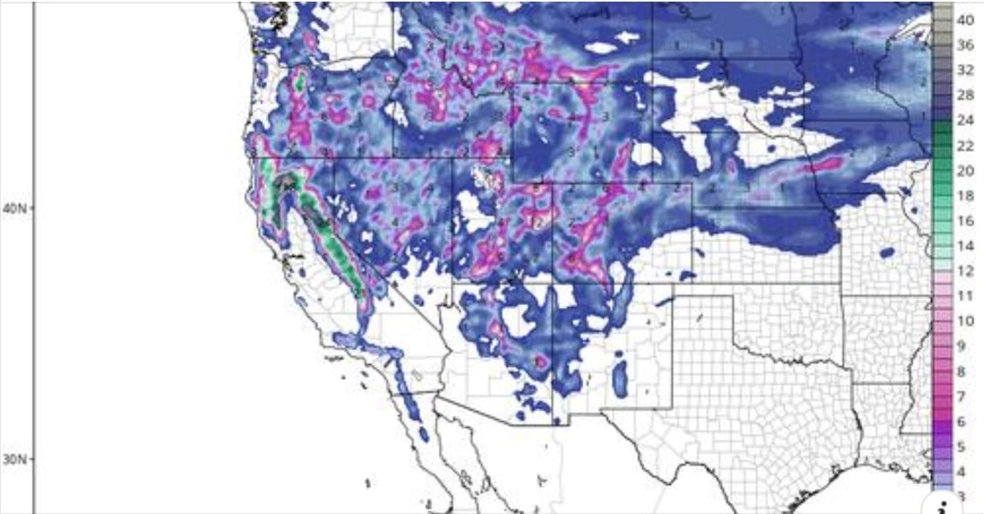 POWDER ALERT! Snow Apocalypse Countinues Through Early April For The West