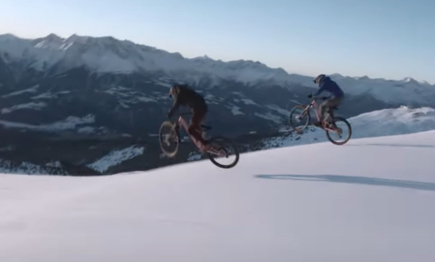 VIDEO: Ripping Mountain Bikes Down Groomers Looks Like A Hoot