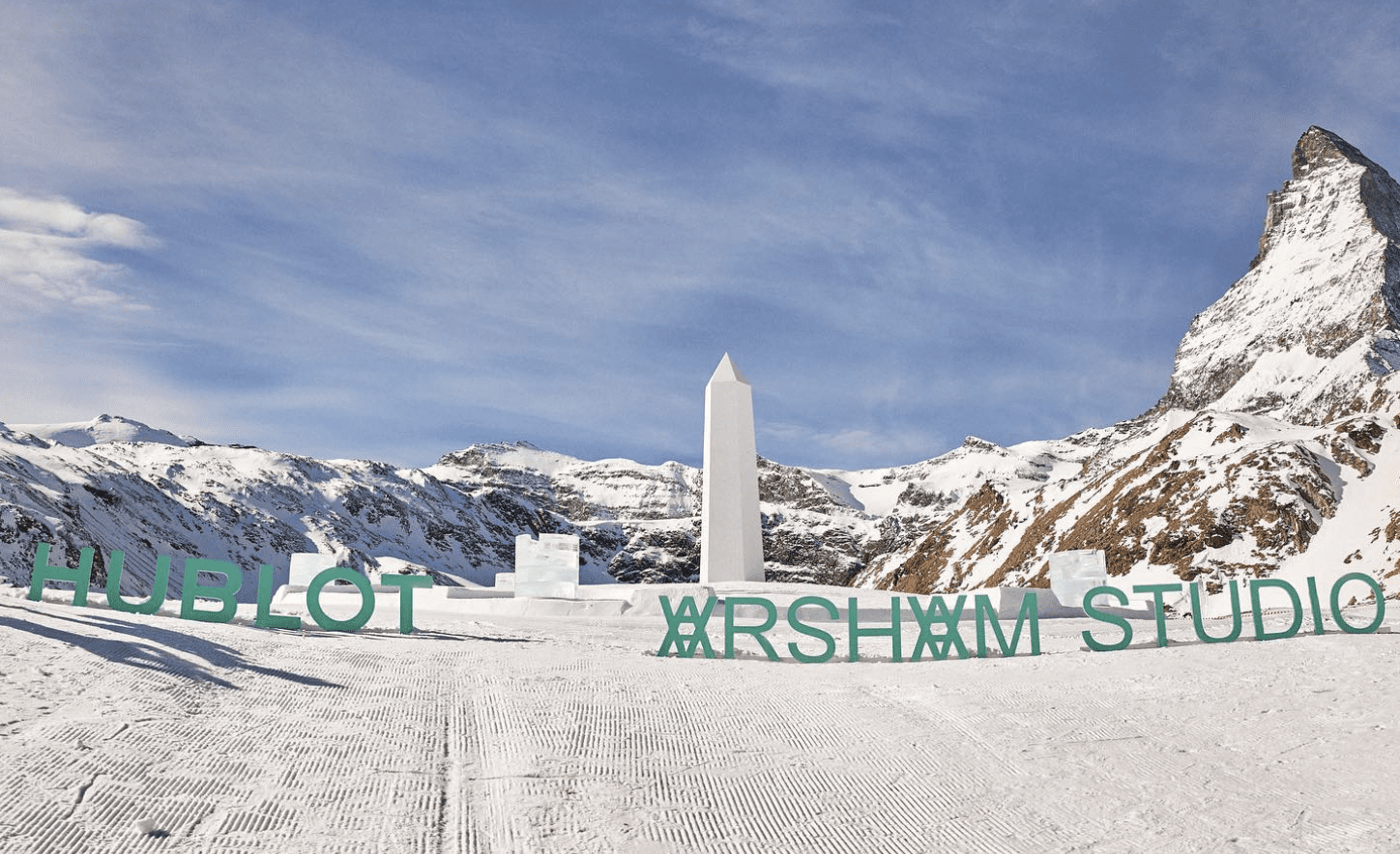 American Artist Builds 65.5 Foot Sundial On The Slopes Of Zermatt