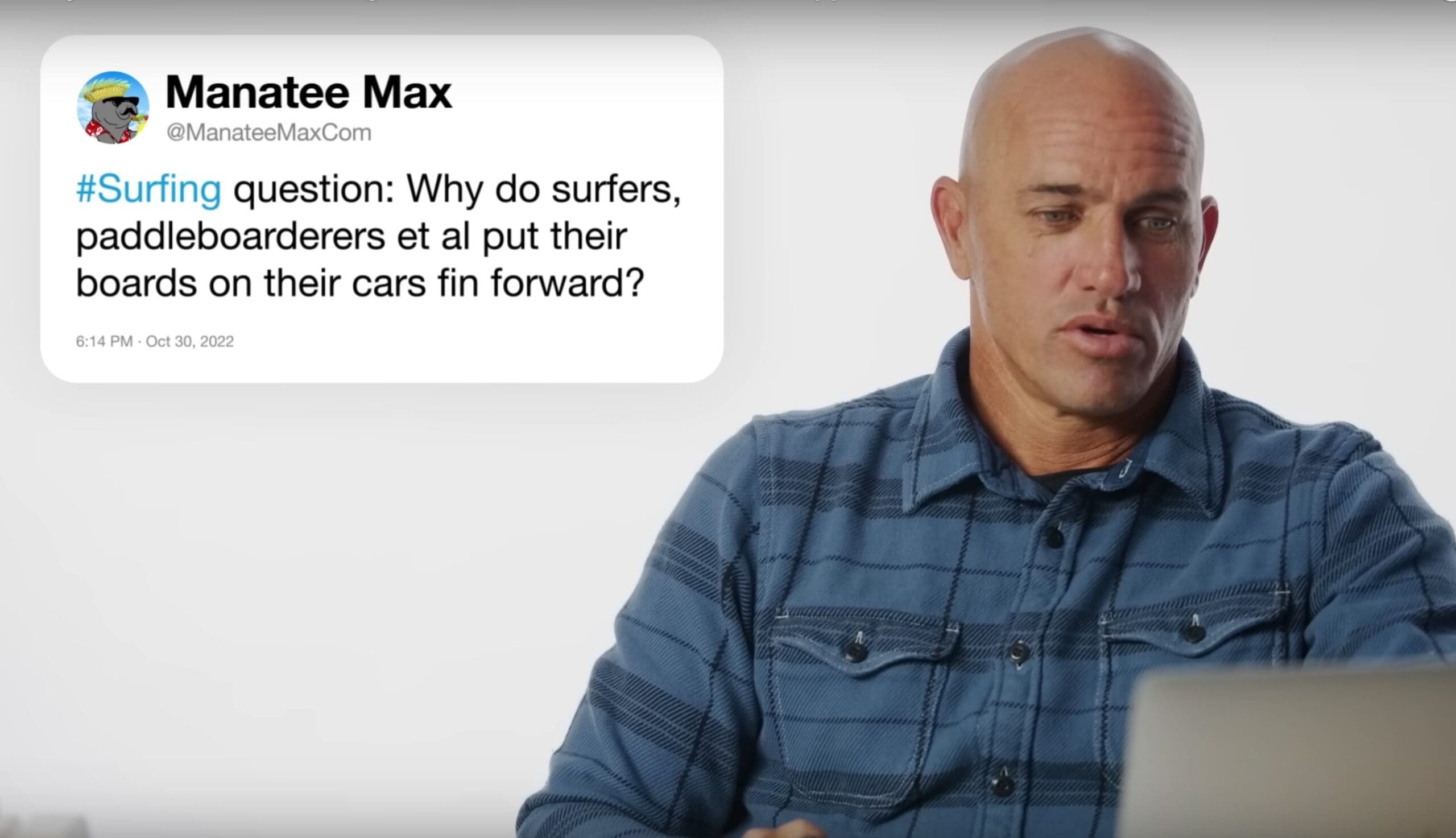 Video Kelly Slater Answers Surf Questions From Twitter 0645