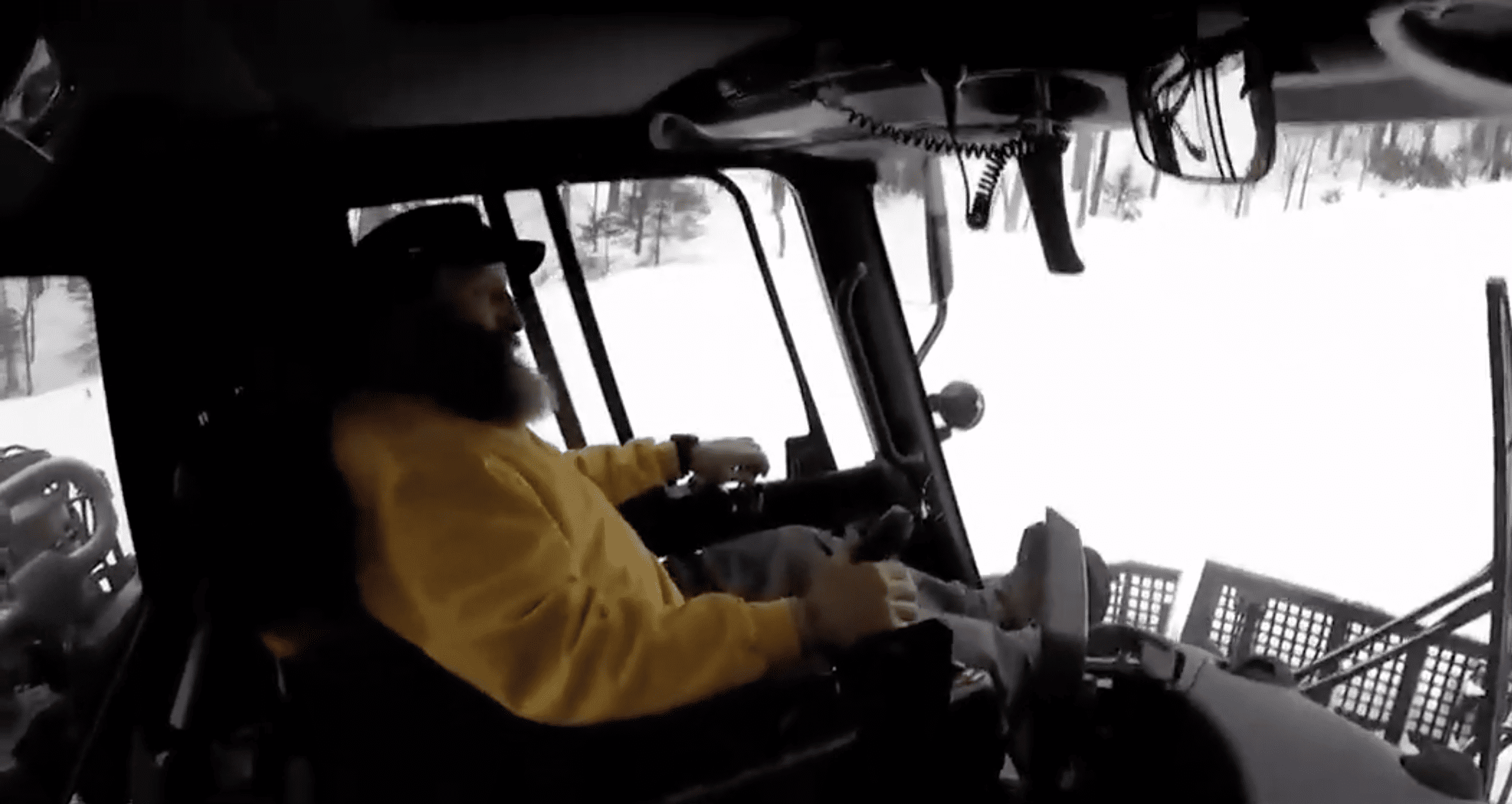 WATCH: Sugarbush's 'King Of The Corduroy' Has Been Driving Groomers For 33 Years