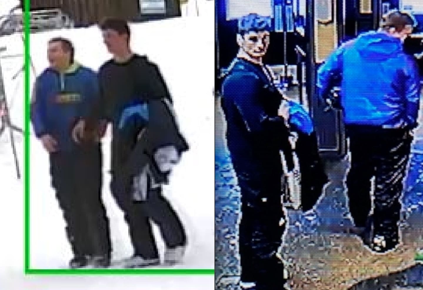 BC Police Needs Help Identifying These Snowboard Theft Suspects