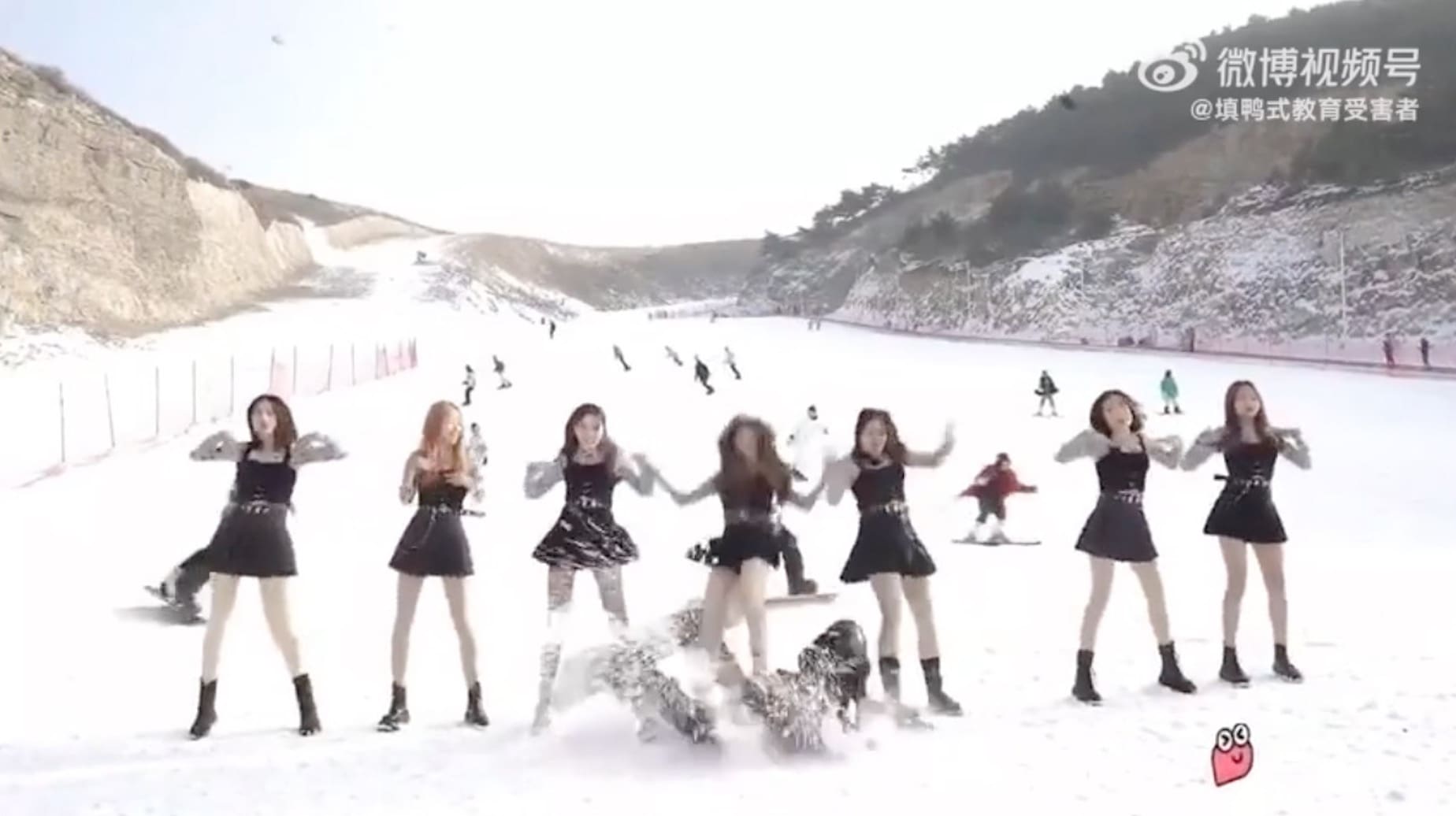 Snowboarder Slams Into Singers Filming Ski Resort Music Video