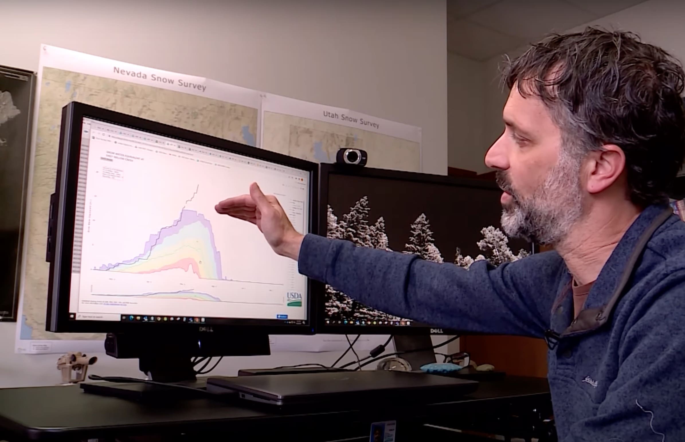 If Utah Current Snowpack Melted At Once The Entire State Would Be 2 Feet Deep In Water