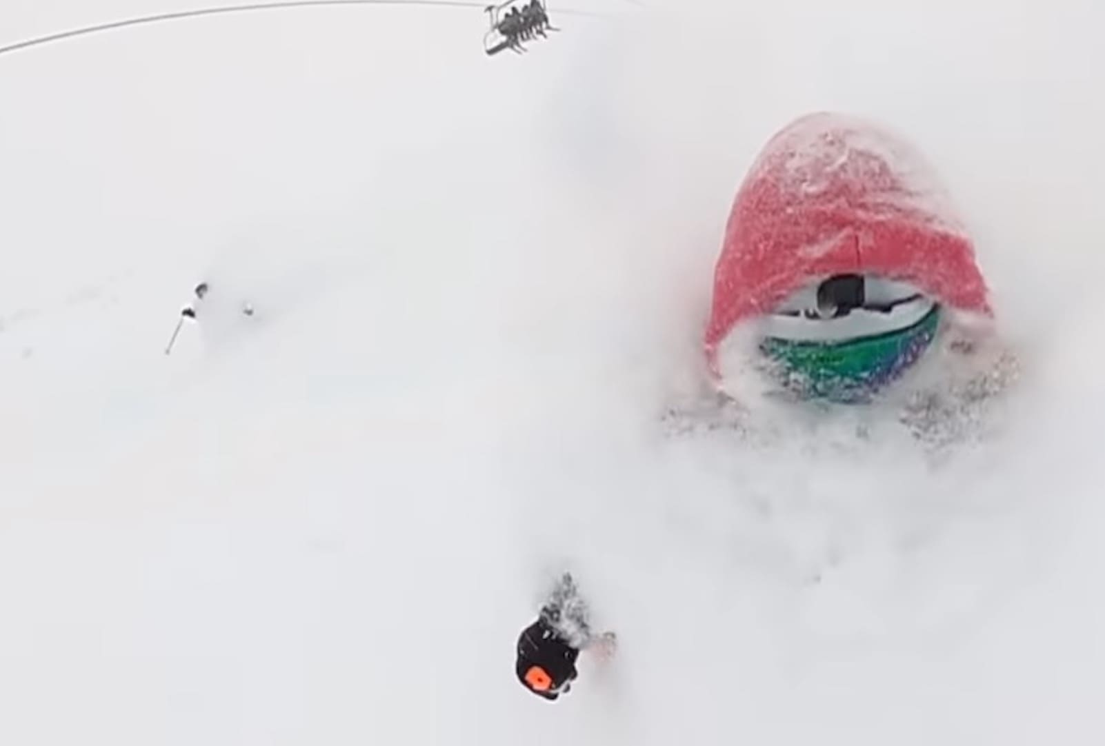 "Me Deep" Powder Skiing @ Grand Targhee Resort