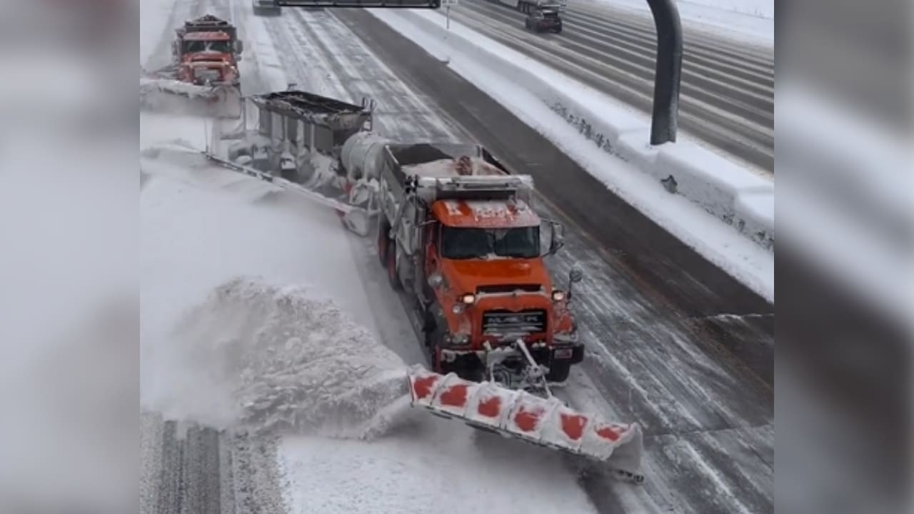 WATCH: Oddly Satisfying Snow Plowing