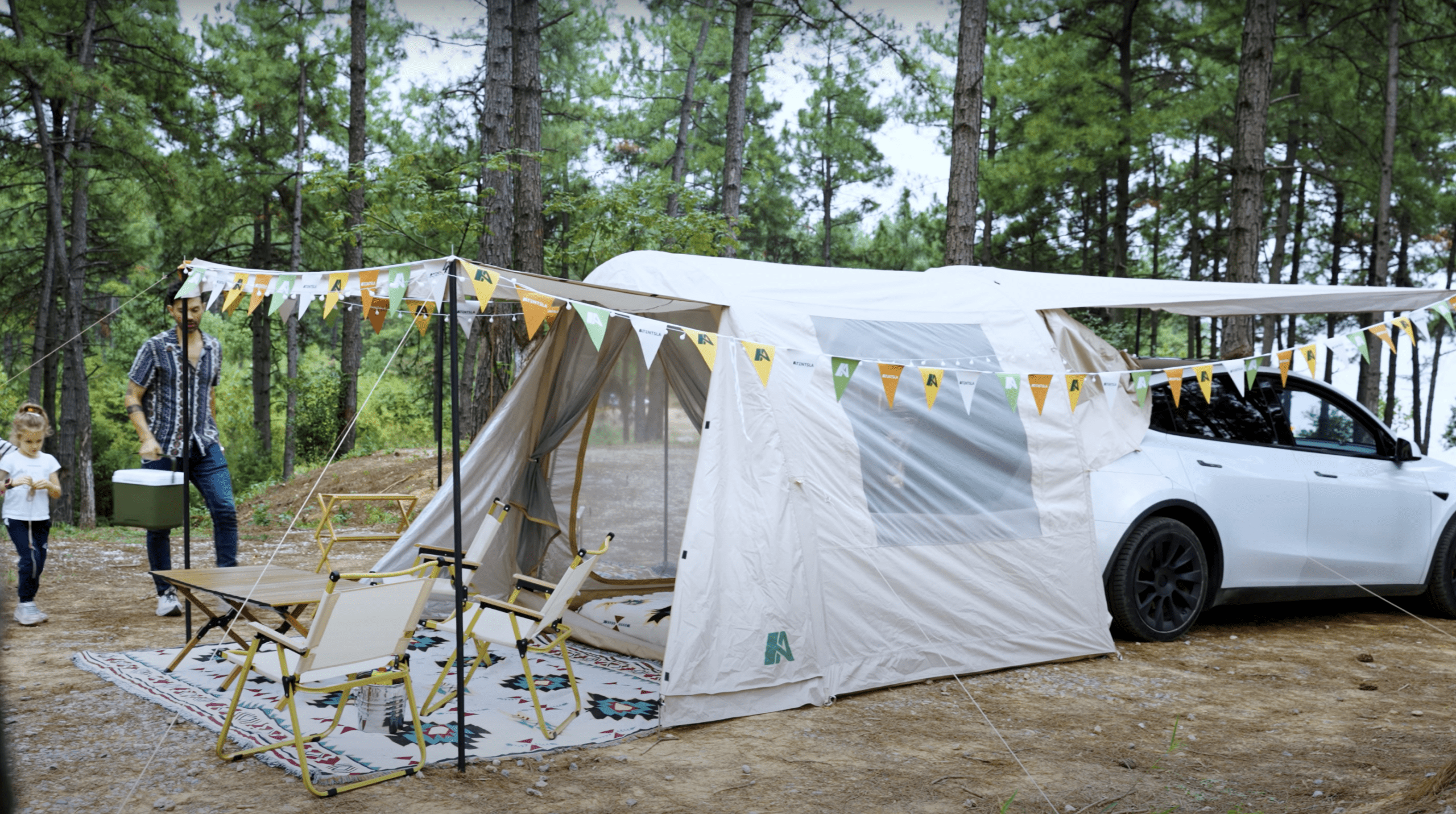 Up Your Glamping Experience With The Tentsla Tesla Tent
