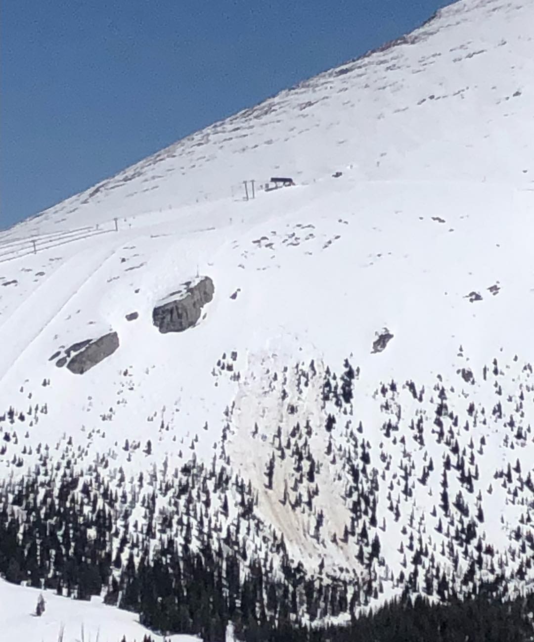 Inbounds Avalanche Triggered At Alberta Ski Resort
