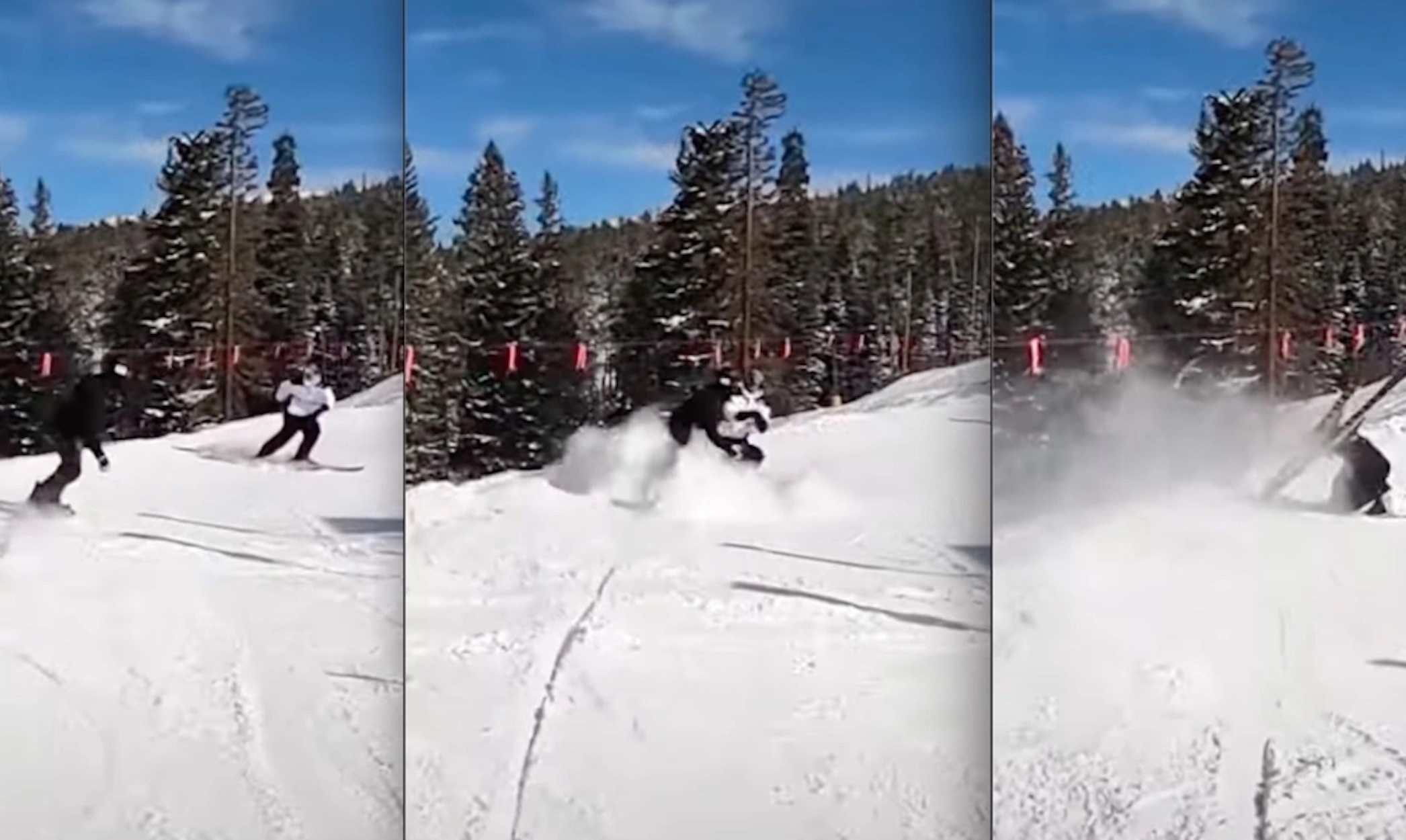 Who's At Fault In This Snowboarder & Skier Collision At Keystone?