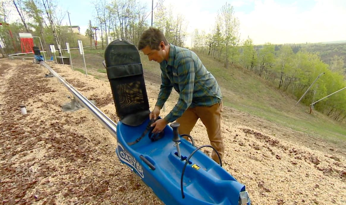 Alberta's First & Only Alpine Coaster Opening At Canyon Ski Resort