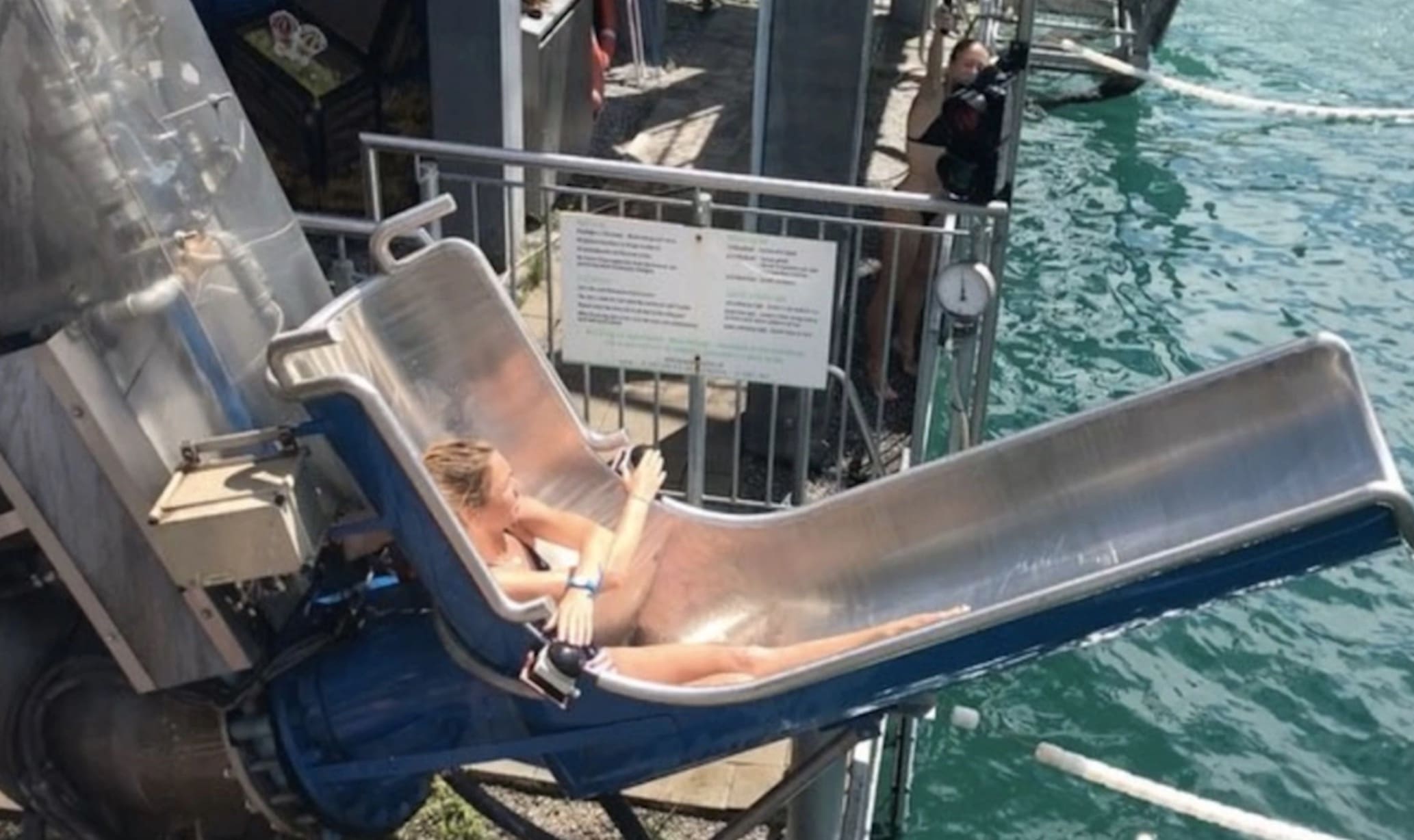 VIDEO: This Human Cannon Water Park Feature Looks Straight Out Of A Cartoon