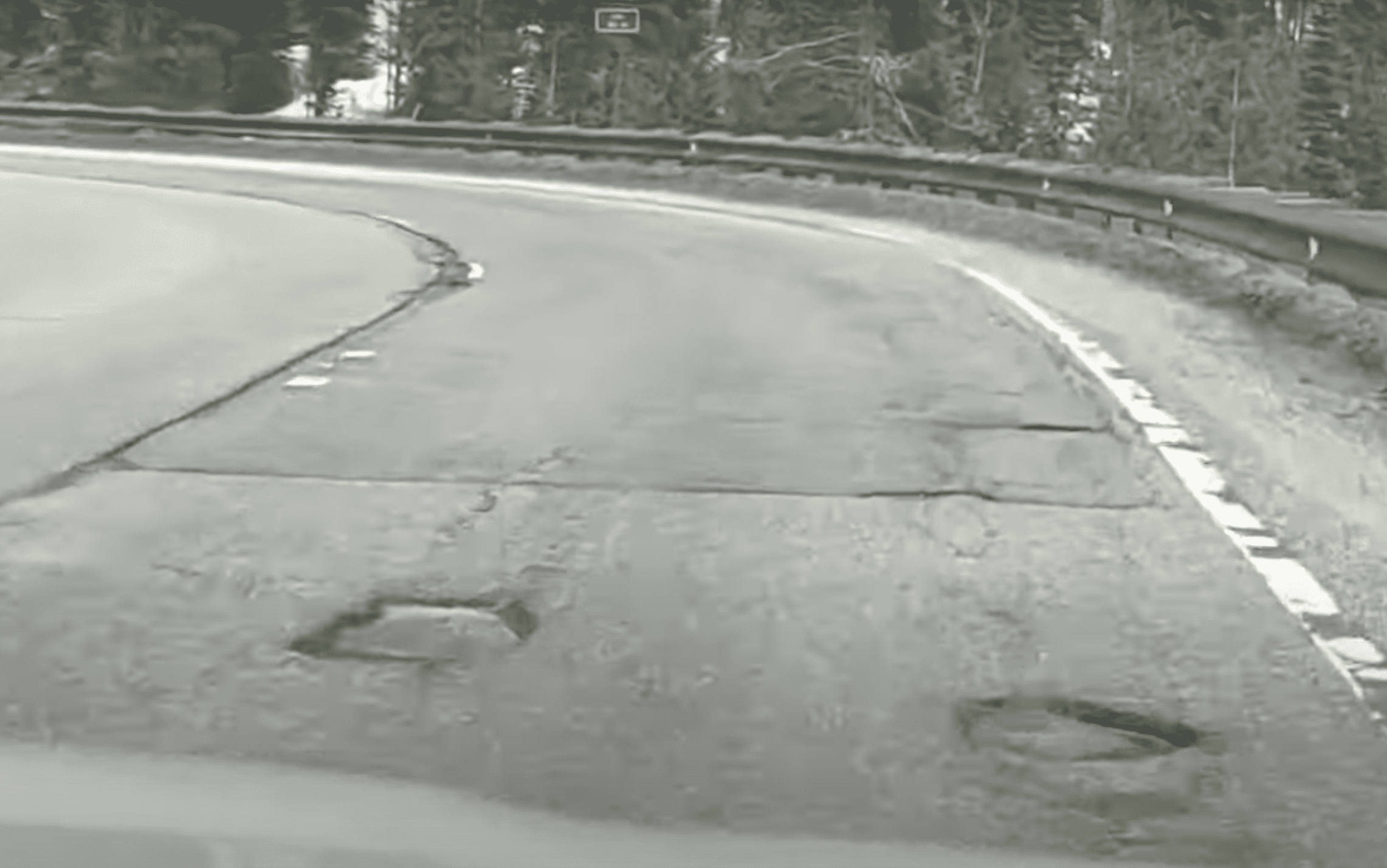 WATCH: Colorado's Berthoud Pass Is Riddled With Nightmare-Like Potholes