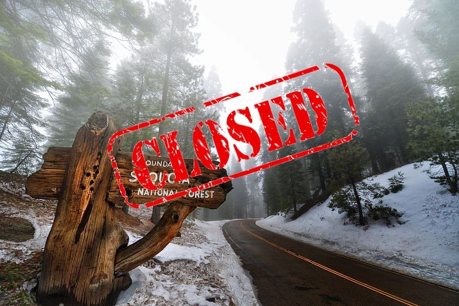 National Parks' Close Roads and Delayed Openings Due To Massive Winter