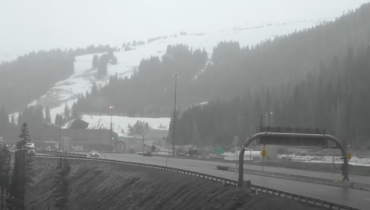 It's Snowing In Colorado Right Now