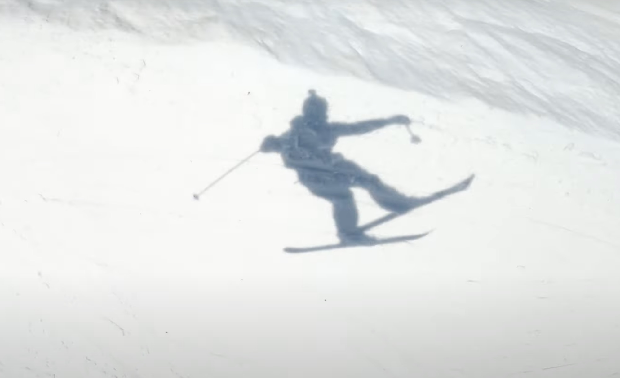 Snowbird Skier Does His Best Candide Thovex Impression