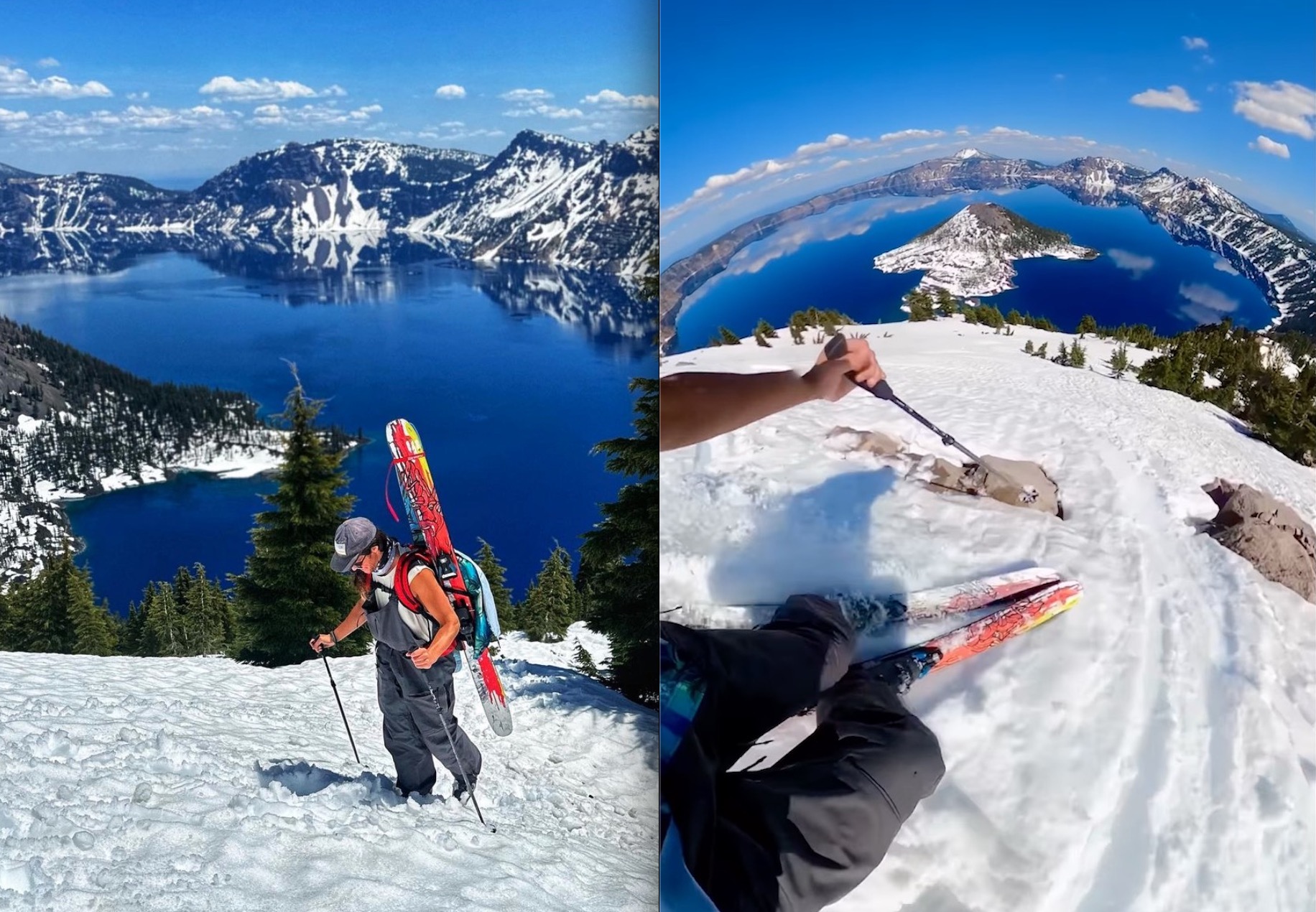 June Skiing Looking Mighty Fine @ Crater Lake National Park