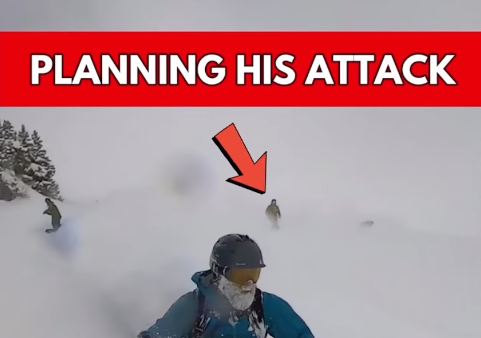 VIDEO: Skier Intentionally Takes Out Snowboarder With Body Check